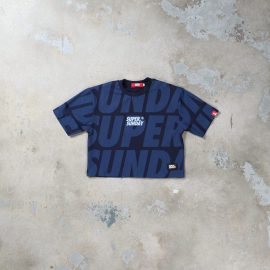 SCALE BABY TEE NAVY BLUE