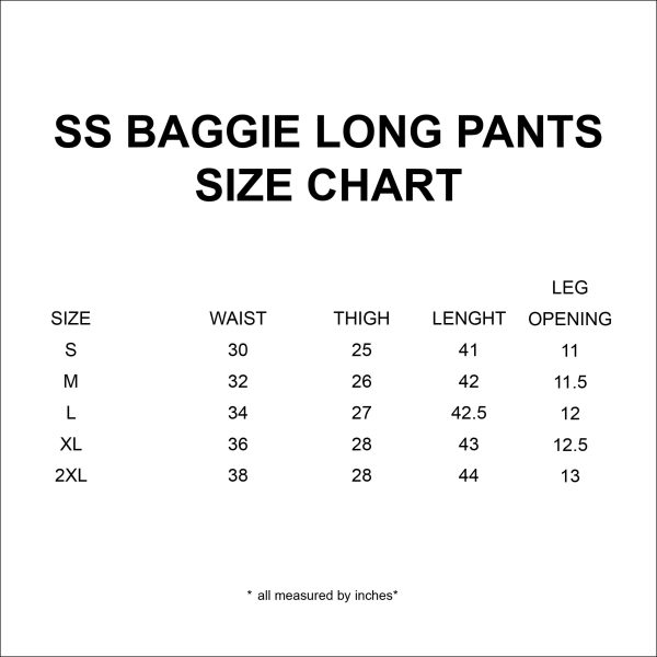 SIZECHART-BAGGY-LONGPANT SIZECHART-BAGGY-LONGPANT