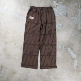 SCALE BAGGY JOGGER BROWN