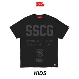KIDS SSCG CRIME BLACK ON BLACK