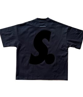 BOXY FLOGO BLACK ON BLACK