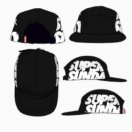 TYPO1 MELT CAMP CAP BLACK