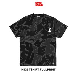 SUPERSUNDAY KIDS SCALE CAMO TSHIRT