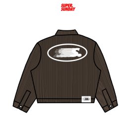 CLUB CORD REG BROWN JACKET