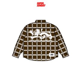 BROWN EXCLUSIVE CLUB FLANNEL